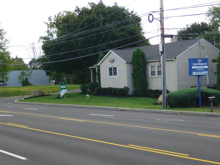 View coming south  from Maple Ave